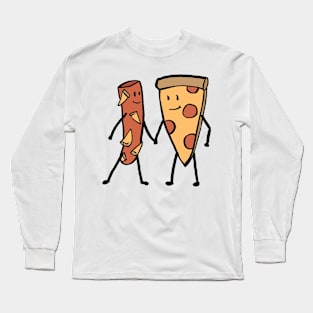 Pizza with sausage Long Sleeve T-Shirt